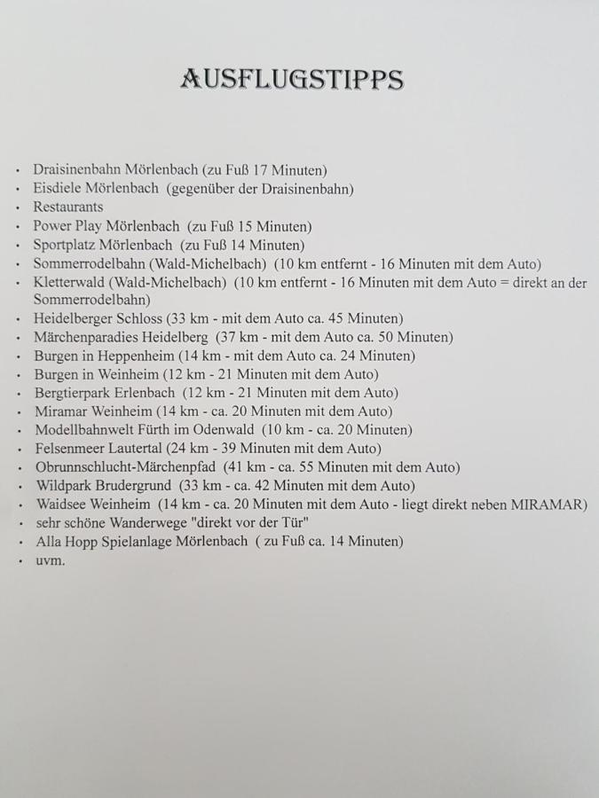 Ferienwohnung/Monteurzimmer Auf Dem Bauernhof Mörlenbach Kültér fotó